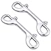 AOWISH Bolt Snaps| Stainless Steel 316 Double Ended Bolt Snap Hooks| Marine Grade Double End Trigger Scuba Diving Clips| Sturdy, Durable, Heavy Duty| 3-1/2'', 4'', 4-1/2'' Sizes (4-1/2 Inch, 2-Pack)
