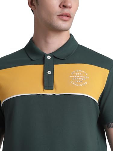 Image of JACK & JONES Men's Slim Fit Polo Tshirt