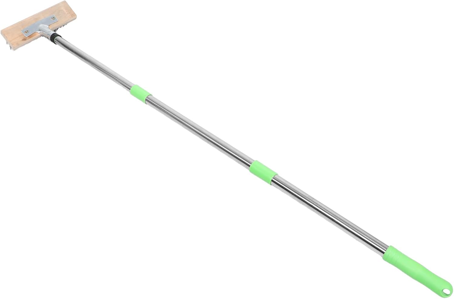 VALICLUD Fireplace Wire Brush Broom 1.2m Long Handle Wood Fireplace Chimney Cleaning Tool for Fire Pit and Hearth Ash Removal