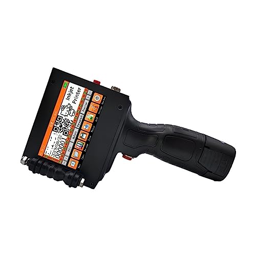 Stampante palmare intelligente altezza di stampa 25.4 mm per stampante a getto dinchiostro con codice di serie asciugatura rapida Altamente efficiente e