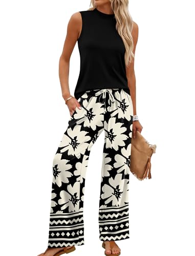 WIHOLL Two Piece Set for Women Summer Spring Outfits Cruise