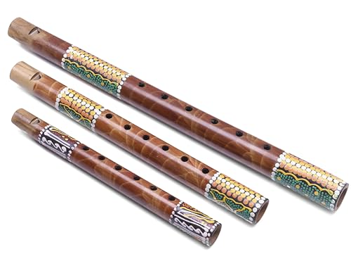 Flûte de Bali : lot de 3 tailles différentes pour résoudre le manque de nuances