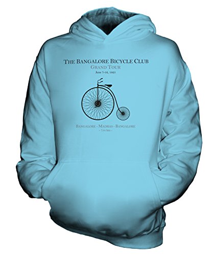 Sweat-shirt enfant Club De Vélo Bangalore idéal pour l'école et le sport en extérieur