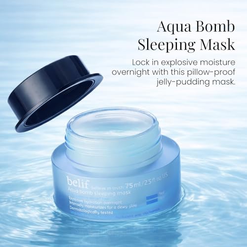 Image of belif aqua bomb sleeping mask 75ml