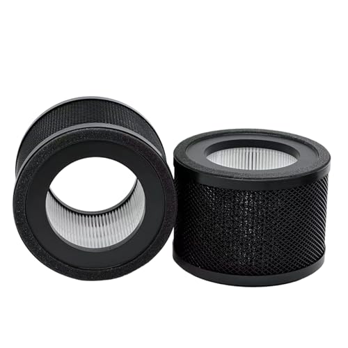 Filtre PureMate PM501 de rechange anti-odeur - Lot de 2 filtres HEPA purificateur air