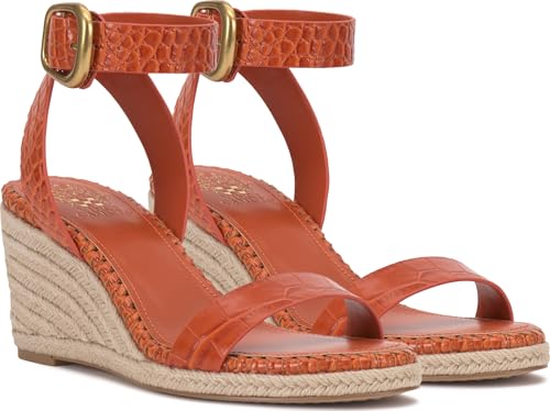 Image of Vince Camuto Fainel Ankle Strap Espadrille Wedge Sandals