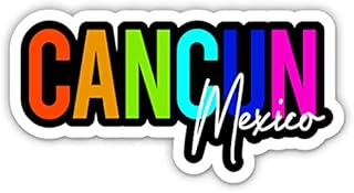 AK Wall Art Cancun Mexico Vinyl Sticker - Car Phone Helmet - Select Size