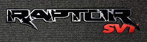 ZIC Motorsports Ford F-150 Raptor SVT Badge Heavy Duty Metal Garage Wall Sign - 30" X 6"