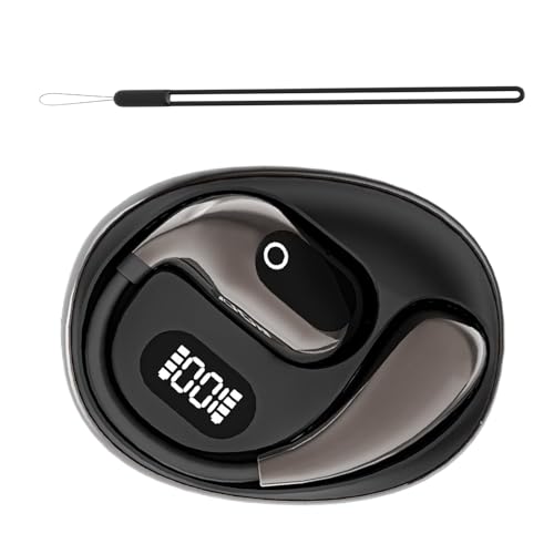 Portable Translator Earphone Device, Wireless Instant Voice Interpreter, AI Real-Time Speech Recognition, Noise Reduction, (Whit