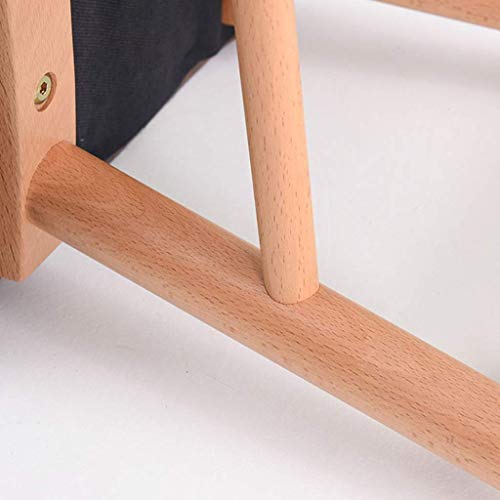 Asiento cómodo tapizado y reposapiés multifunción para salón 6