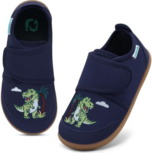 IceUnicorn Hausschuhe Kinder Jungen Mädchen Barfussschuhe Weich Pantoffeln | Atmungsaktiv Kindergartenschuhe, Rutschfest Unisex Slippers, Leicht Barfuß Hausschuhe Kinder
