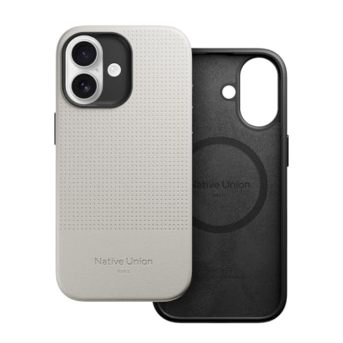 Image of Native Union Active Case - MagSafe Compatible with Built-in Magnets - Rugged Design - Recycled Materials - Ultra-Durable Drop Protection up to 10ft / 3m for iPhone 17 (Sandstone)