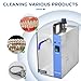 Jewelry Steam Cleaner Machine with Foot Pedal Control, Water Full Alert & Overheat Protection for Jewelry and Models Cleaning 2L JH-800S