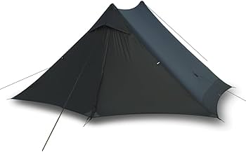 Amazon.co.jp: aricxi二重広めポール無しピラミッドテント超軽量15D