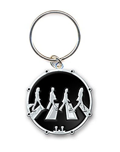 The Beatles Keychain Abbey Road Crossing Official Size One Size