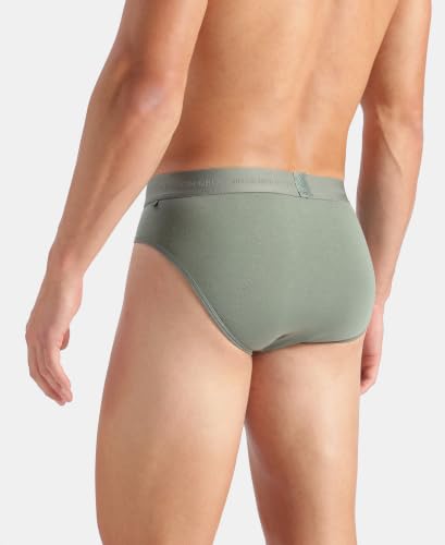 Image of Jockey IC24 Men Tencel Micro Modal Cotton Elastane Stretch Solid Brief with Natural StayFresh Properties