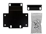 SuperATV Heavy Duty Winch Mounting Plate for Honda Pioneer 1000 (2016+)