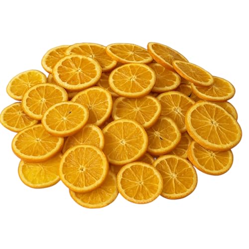 NaDeco Orangenscheiben getrocknet 80 Stück, Weihnachten Orangen...