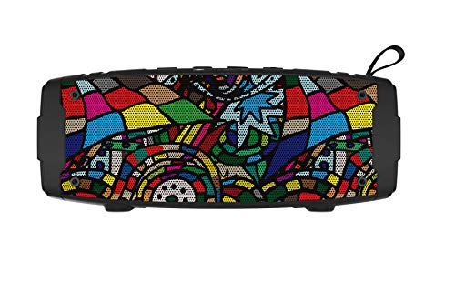 Image of ENHANCE Stone NR-3020 6W Wireless Portable Outdoor Bluetooth Speaker with USB /Micro SD Card /FM /AUX Input (Southeast Asian Camouflage)
