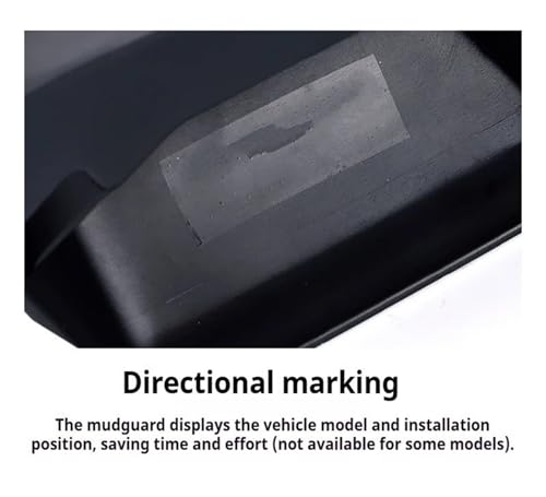 Guardabarros para coche Tesla Model 3 2016-2023 accesorios de protección 4