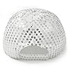YeeHeen Sequins Baseball Cap Glitter Hat for Boy Girls Shiny Hip Hop Hat Silver #4