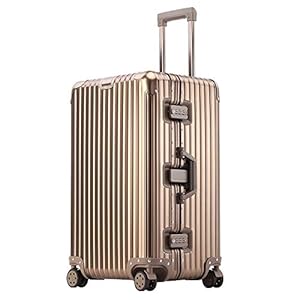 Xiao-OZ Volledig aluminium-magnesium legering koffer, mannelijke wereldwiel, grote trolley, grote capaciteit reisdoos, vrouwelijke waterdicht, slijtvast, anti-diefstal, verzenddoos aan boord