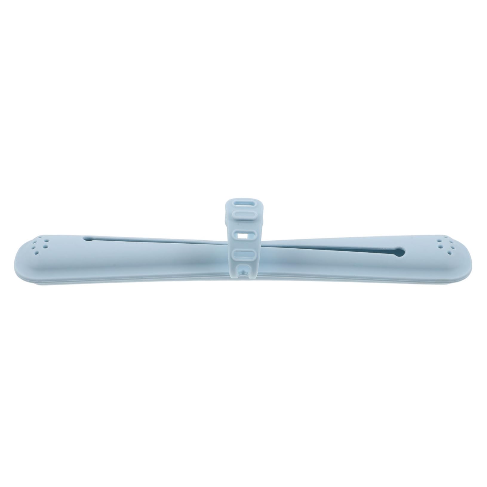 5 Piezas Estuche de Silicona para Cepillo de Dientes Portátil Compacto y Duradero Protector con Tapa para Viaje Camping y Escuela Color Azul