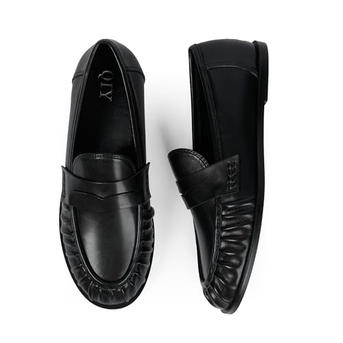 Image of QIY Penny Loafers for Women 2026 Comfortable Flats Shoes