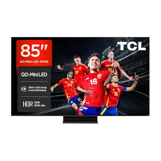 TCL 85QM8B TV MiniLED 85”, QLED, 144Hz, 4K HDR Premium 1500nits, Google TV, Dolby Vision IQ & Atmos, Onkyo, Google Assistant Incorporado y Game Master Pro 2.0