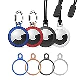 airtag TPUケース エアタグホルダーキー リング 4パック Stouchi ステンレススチール インビジブルスリムキーチェーン Airtag 2021 ファインダーアイテム、犬、キー、バックパックエアタグアクセサリー