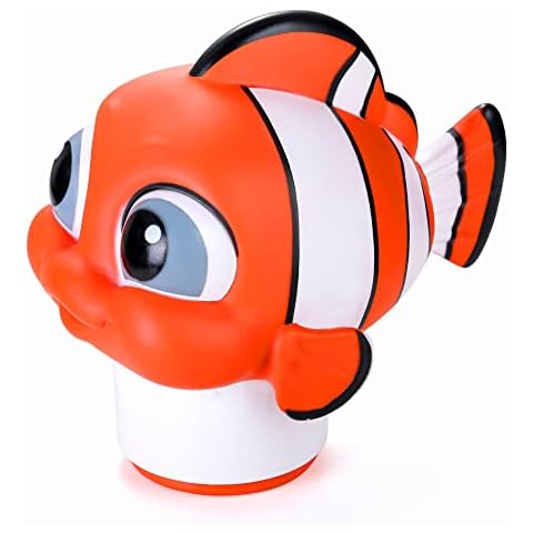 MKLZ Chlorine Floater, Floating Pool Chlorine Dispenser, Fits 1 and 3 Inch Tablets & Bromine Holder for Large/Small Pools, Hot Tub, Spa - Clown Fish Cover