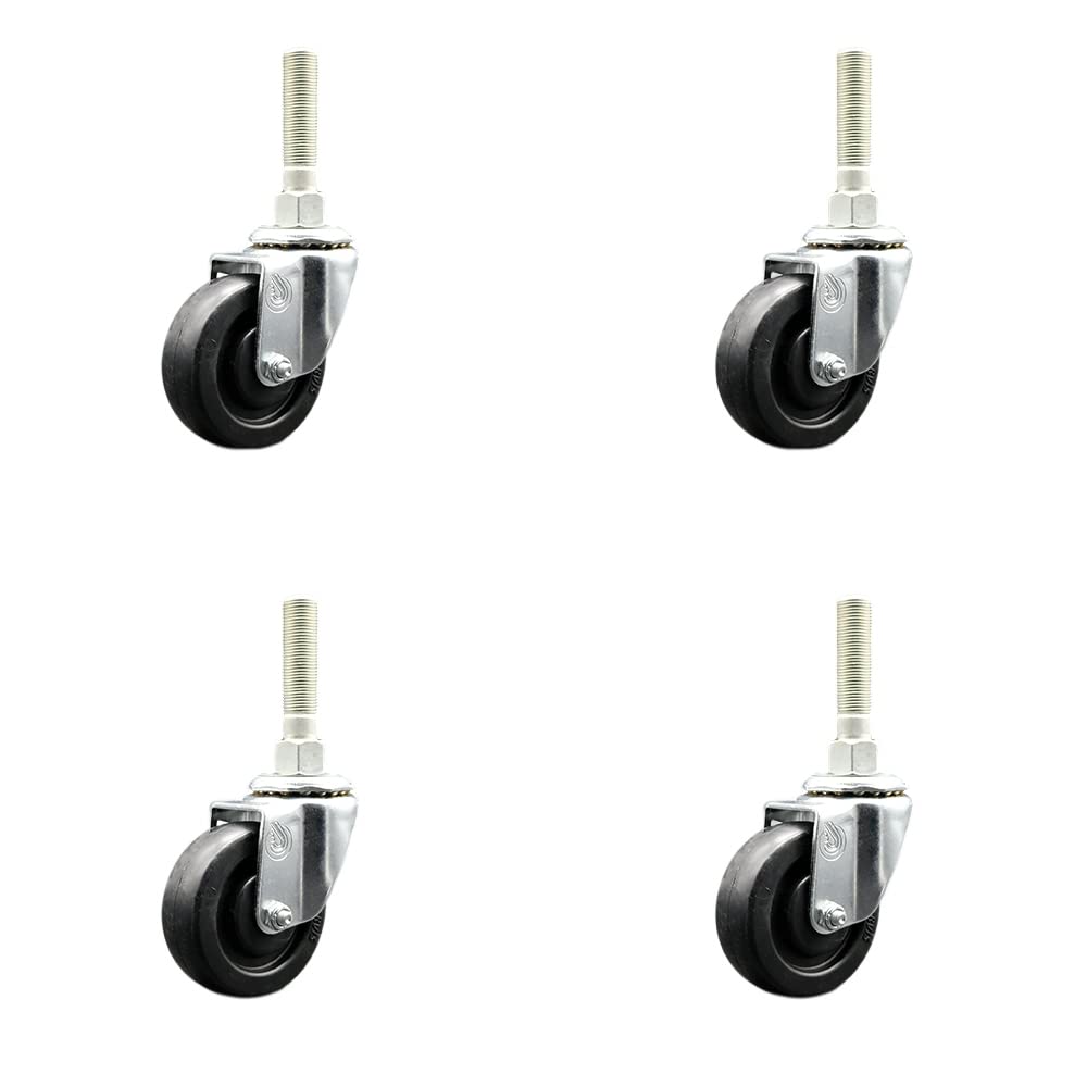 Henny Penny HP17630 – Replacement Caster Set of 4–Fits Henny Penny Ranges 500, 600, CFA-500, CFA-600, PFE-500, PFE-500-CFA, PFE-561, PFE-600, PFG-500, PFG-561, PFG-600–Service Caster Brand