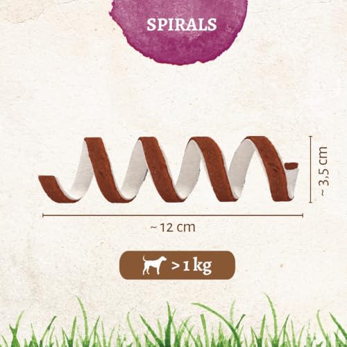8in1 Delights Duck Kau-Spiralen - gesunder Kausnack für Hunde, hochwertiges Entenfleisch eingewickelt in Rinderhaut, 6 Stück