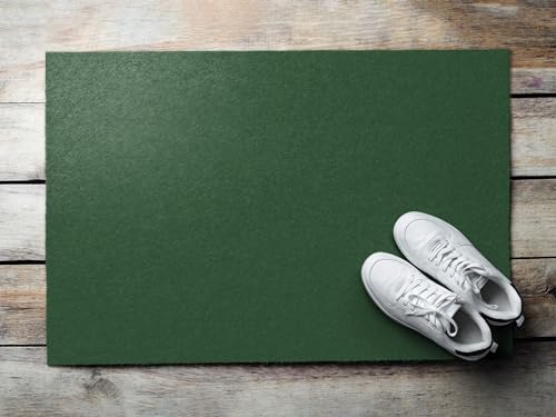 Tapis de sol à la maison Tulup vert bouteille haute résistance