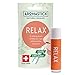 Aromatherapy Nasal Inhaler [Swiss Made] Organic Essential Oils Set Diffuser [ Portable Aromatherapy Stick] (Relax)