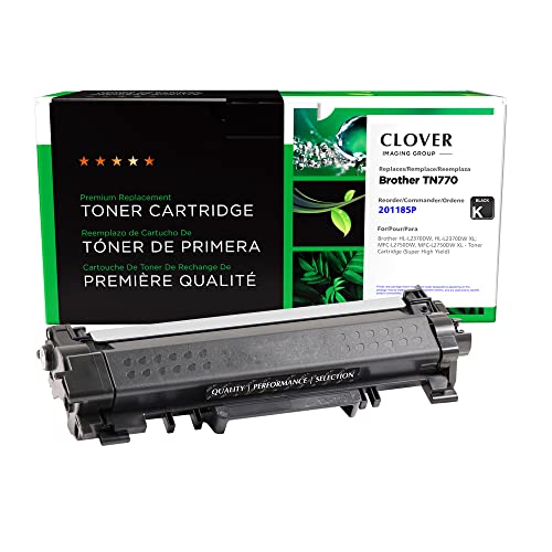 Toner Brother TN770 Noir CIG cartouche remanufacturée très haut rendement