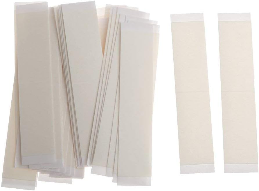 HASTHIP® 36Pcs Double Sided Tape for Clothes Bra Stickers One-Off Body Skin Tape,Invisible Clear Bra Clothing Tape Strips 18x85mm (Fabric & Skin Friendly)