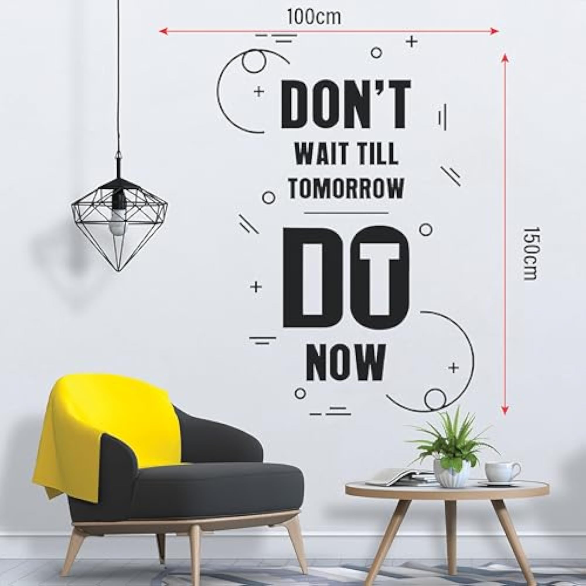 Do It Now - Motivational Quote Wall Sticker