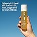 COOLA Firming Body Oil Mist SPF 30, Organic Lightweight Hydrating Sunscreen Mist with Bakuchiol, Vitamins C, D, E, Sea Buckthorn & Moringa Oils, Firms & Smooths Skin, 3.4 Oz