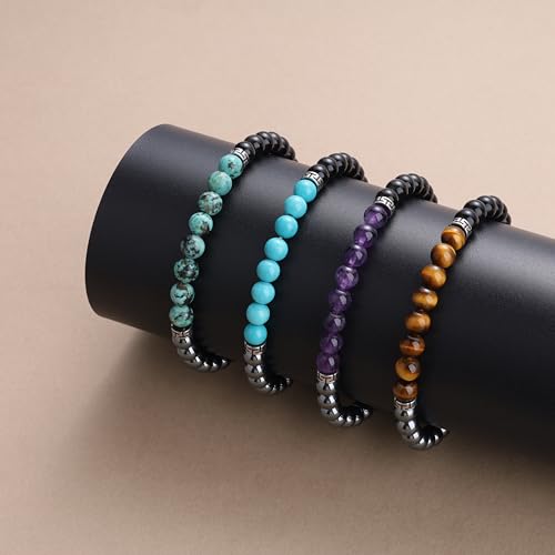 Pulsera triple protección 6mm para hombres GAVU miniatura 6