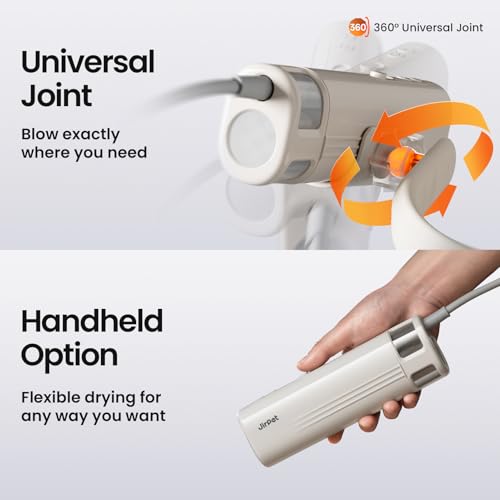 image for JirPet Pet Neck Dryer, Professional Dog Dryer for Pet Grooming, Hands-