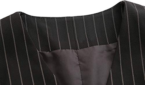image for V VOCNI Women's Fully Lined 4 Button V-Neck Economy Dressy Suit Vest W