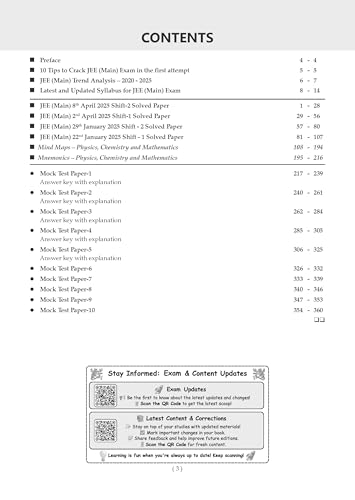 Image of Oswaal NTA JEE (Main) 10 New Pattern Mock Test Papers Book | Fully Solved with Shortcuts | For 2026 Exam