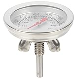 YARNOW Ofen Temperaturanzeige Ofen Grill Fry Chef Temperatur Tester Temperaturanzeige für BBQ Kohlegrill PIT Raucherofen Küche Temperatursensor Räuchern