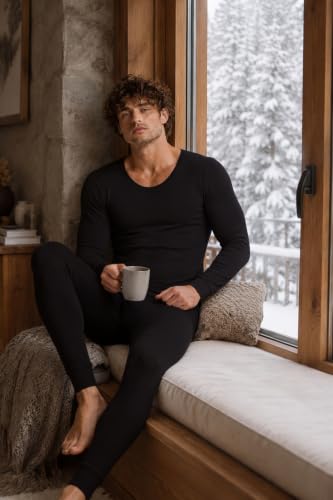 Image of Van Heusen Men Warmtech Thermal Top - Low Neck, Ultra Soft, Extra Warm