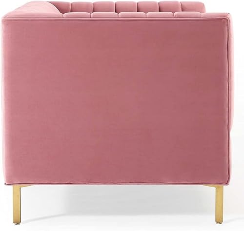 Miniatura 4 de Modway Shift Channel - Sofá biplaza, color rosa polvoriento