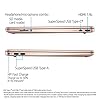 HP-Pavilion-Laptop-2021-Latest-Model-AMD-Athlon-3050U-Processor-16GB-RAM-256GB-SSD-Long-Battery-Life-Webcam-HDMI-Bluetooth-WiFi-Rose-Gold-Win-10-Oydisen-Cloth HP Pavilion Laptop (2021 Latest Model), AMD Athlon 3050U Processor, 16GB RAM, 256GB SSD, Long Battery Life, Webcam, HDMI, Bluetooth, WiFi, Rose Gold, Win 10 + Oydisen Cloth