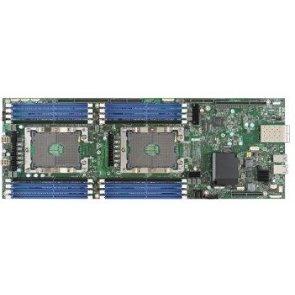 Intel HNS2600BPQ24 Barebone System - 1U Rack-mountable C628 Chipset - 1 Number of Node(s) - Socket P LGA-3647-2 x Processor Support - 1.50 TB DDR4 SDRAM DDR4-2666/PC4-21300 Maximum RAM Suppo