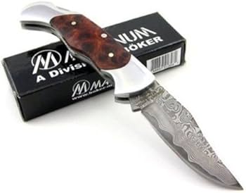 Amazon | ボーカー BOKER マグナム ロックバック ダマスカス鋼 折畳み
