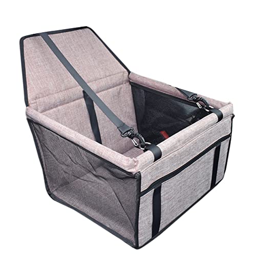 Assento cadeirinha caes e gatos para carro Marrom